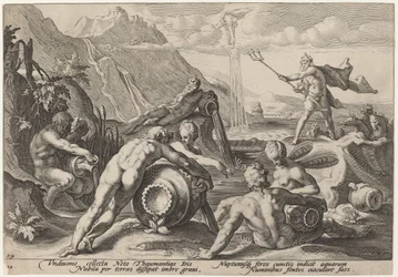 Neptunus piirtää ihmisen tuhoa