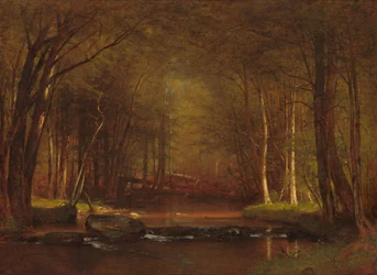 Trout Brook Catskillsissa, 1875.