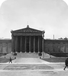 Taidenäyttelyrakennus, München, Saksa, c1900