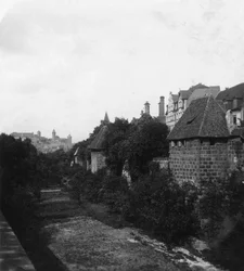 Nürnbergin linna, Nürnberg, Saksa, 1900-luku.
