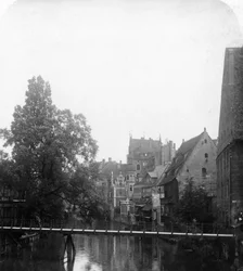 Pegnitz-joki, Nürnberg, Saksa, 1900-luku.