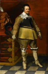 Nassau-Dietzin kreivin Ernst Casimir I:n muotokuva