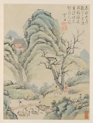 Albumi Seasonal Landscapes, Leaf A Edellinen lehti 4, 1668.
