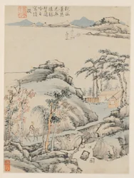 Seasonal Landscapes -albumi, Leaf F edellinen lehti 5, 1668.