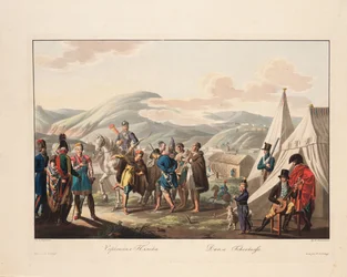 Tšerkessilaiset tanssivat, 1812