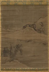 Maisema kalastajien kanssa, 1600-luku.