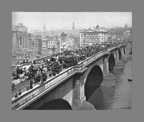 London Bridge, Lontoo, c1900