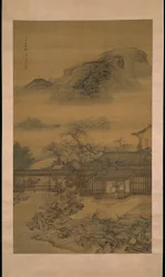 Kevät saapuu Hanin palatsiin 漢宮春曉圖
