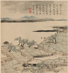 Jokimaisema, touko-elokuu 1666