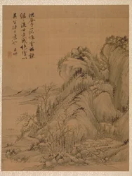 Maisema Ching Haon tyyliin, 1775.