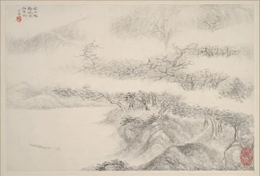 Maisemat, vuodelta 1644.