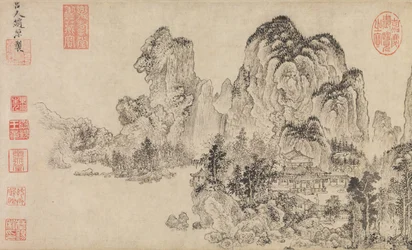 Maisema, 1300-luvun loppu.