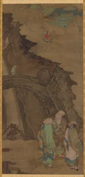 Kalliosilta Tiantai-vuorella, 1178.