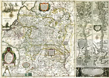 Радзівіла -Сіроткі - Карта Вялікага княства Літоўскага