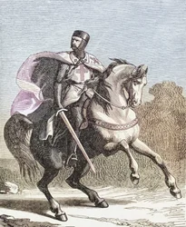 Temppeliritarien sotilas.