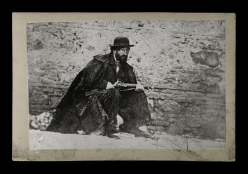 BRIGAND Muotokuva Francesco Fasanellasta, joka tunnetaan nimellä Tinna 1860