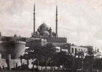 Kairo, Saladinin linnoitus (Egypti). Noin 1920