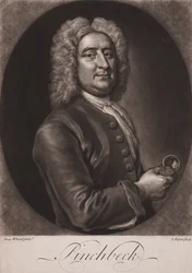 Christopher Pinchbeck, englantilainen kelloseppä ja leluvalmistaja, n. 1725