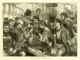 The Absinthe Drinkers, Pariisi 1872