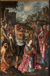 Seurakuntakirkko (Parochiekerk Sint-Walburga). Triptyykki.