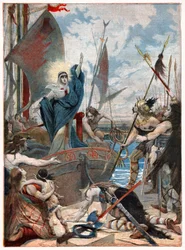 Saint Genevieve Pariisin piirityksen aikana