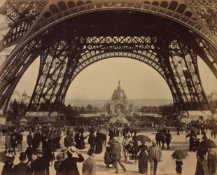 Eiffel-tornin tukikohta, Pariisin näyttely