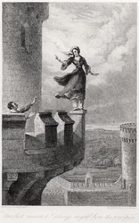 Rebecca, Walter Scottin teoksesta Ivanhoe (1771-1832)