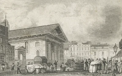St Pauls Covent Garden, noin 1810