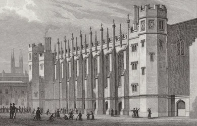 Uusi sali, Christs Hospital, 1828