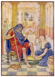 Kyllä, totisesti, sinä olet Odysseus
