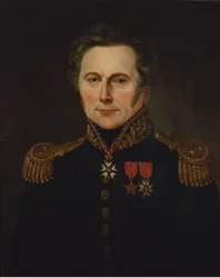 ranska: Portrait du général Louis Hugo (1777-1843)