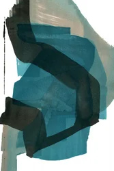 Abstrakti teal-sävyinen kuva