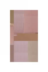 Pehmeä vaaleanpunainen, geometrinen ja abstrakti