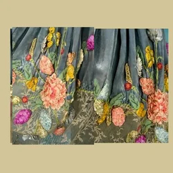 INDIENNE FABRIC, 2018 (sekatekniikka)