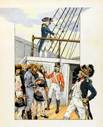 Helmikuussa 1795 englantilaiset ottivat Théophile Malo Corret de La Tour (tai Latour) d