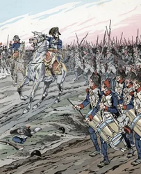 Napoleon Bonaparte Marengon taistelun aikana (1800)