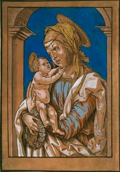Madonna ja lapsi kaaren alla, 1508