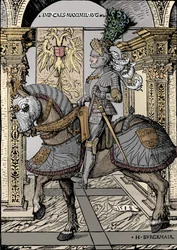 "Keisari Maximilianin muotokuva", 1518